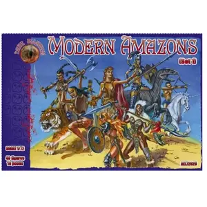Figurine Amazons modernes - Dark Alliance Figurines pour jeu de figur...