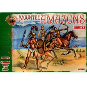 Figurine Mounted Amazons - Dark Alliance Figurines pour jeu de figuri...