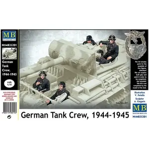 Comparateur de prix : Non communiqué German Tank Crew 1944-1945 - 1:35e - Master Box Ltd.