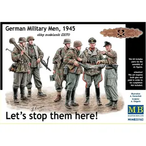 Comparateur de prix : Let´s Stop Them Here German Military Me - 1:35e - Master Box Ltd.