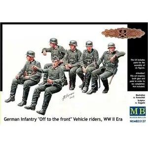 Comparateur de prix : German Infantry Vehicle Riders - 1:35e - Master Box Ltd.