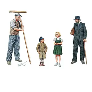 Comparateur de prix : Civilians, Western Region, Wwii Era - 1:35e - Master Box Ltd.