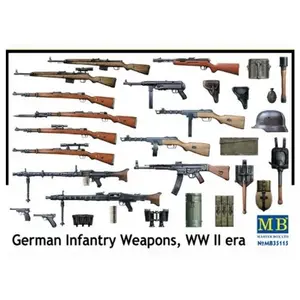 German Infantry Weapons, Wwii - 1:35e - Master Box Ltd.