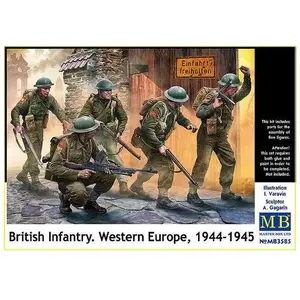 Comparateur de prix : British Infantry. Western Europe. 1944-1945 - 1:35e - Master Box Ltd.