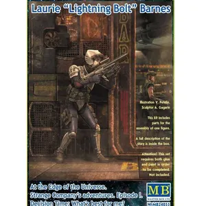 Laurie Lightning Bolt Barnes - 1:24e - Master Box Ltd. pas cher