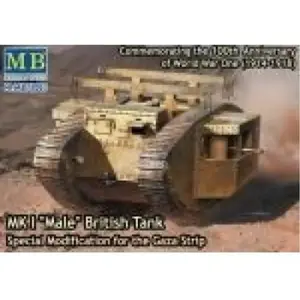 Master Box MK I Male British Tank pas cher