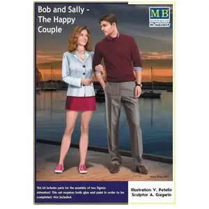 Masterbox Bob And Sally - 1:24e - Master Box Ltd. pas cher