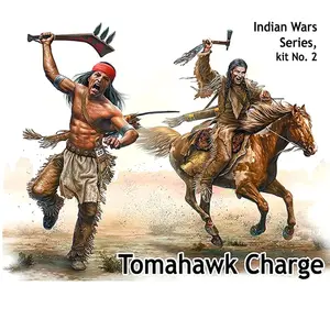 Comparateur de prix : Tomahawk Charge.indian Wars Series, Kit No.2- 1:35e - Master Box Ltd.