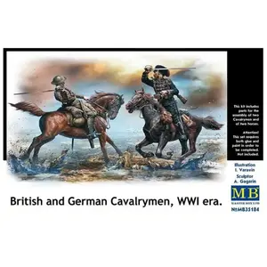 Comparateur de prix : British And German Cavalrymen,wwi Era - 1:35e - Master Box Ltd.