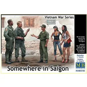 Comparateur de prix : Somewhere In Saigon,vietnam War Series - 1:35e - Master Box Ltd.