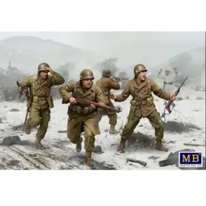 Figurines : U.S. 101st Airborne Division. Bastogne, December 1944 pas cher