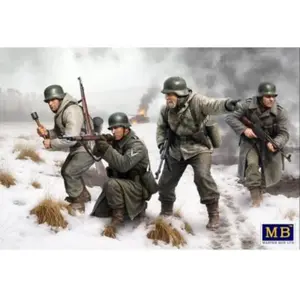 Figurines : German Infantry. Bastogne, 1944, WWII era Master-35254