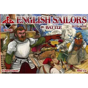 Comparateur de prix : English Sailor In Battle,16-17th Century - 1:72e - Red Box