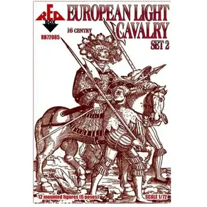 Comparateur de prix : European Light Cavalry,16th Century,set2 - 1:72e - Red Box