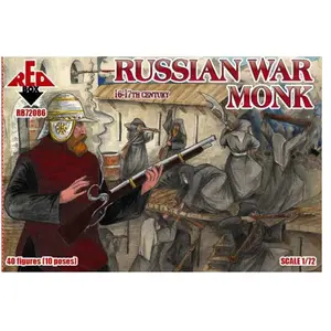 Russian War Monk, 16-17th Century - 1:72e - Red Box