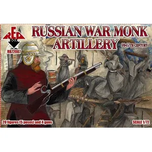 Russian War Monk Artillery,16-17th Centu - 1:72e - Red Box pas cher