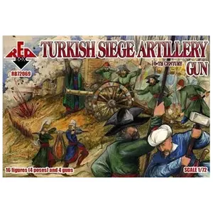 Turkish Siege Artillery Gun - 1:72e - Red Box pas cher
