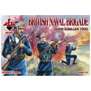 British Naval Brigade, Boxer Rebellion - 1:72e - Red Box pas cher