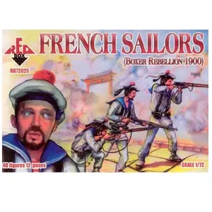 Comparateur de prix : French Sailors, Boxer Rebellion 1900 - 1:72e - Red Box