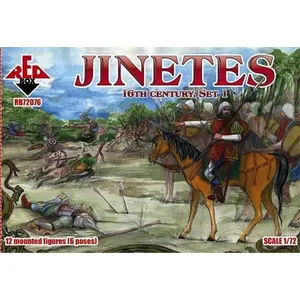 Jinetes, 16th Century. Set 1 - 1:72e - Red Box