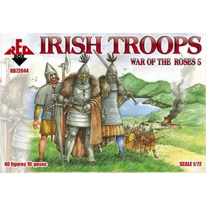 Irish Troops, War Of The Roses 5 - 1:72e - Red Box