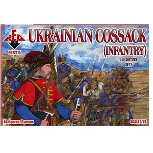 Comparateur de prix : Ukrainian Cossack(infantry)16 Cent.set2 - 1:72e - Red Box