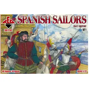 Comparateur de prix : Spanish Sailors, 16-17th Century - 1:72e - Red Box