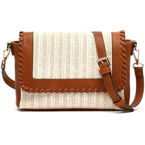 Sac Bandouliere Misako  Nika petit sac à bandoulière effet raphiaVendu paramazon