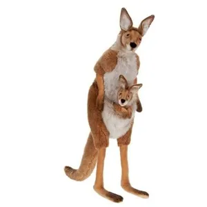 Comparateur de prix : Anima Peluche Kangourou Avec Bébé 100 Cm Anima