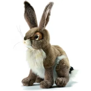 Hansa Hansa Blacktail Jack Rabbit Plush Animal Toy, 12