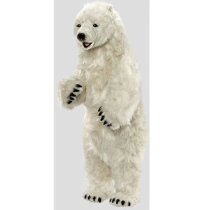 Anima Peluche Ours Polaire Dressé 100 Cm Anima pas cher