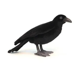 Hansa Peluche Corbeau 18cmh pas cher