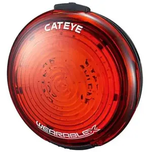 CatEye ctslwa100 lumière de sécurité Unisexe Adulte, Rouge, Taille Unique