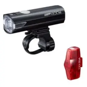 Comparateur de prix : Cateye Ensemble De Lumières Ampp400 & Viz100