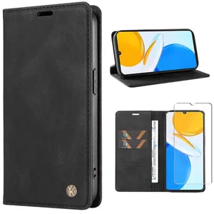 Verre trempé+Coque pour Xiaomi 14T Pro 6.67" Etui Housse en Cuir PU Po...Vendu parcdiscount