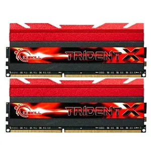 G.Skill TridentX Series - DDR3 - kit - 16 Go: 2 x 8 Go - DIMM 240 broches - 2400 MHz / PC3-19200 - CL10 - 1.65 V - mémoire sans tampon - non ECCVendu parfnac