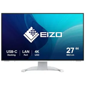 Comparateur de prix : Écran 27" EIZO FlexScan EV2740X - 4K - Blanc - HDMI/DisplayPort/USB-C