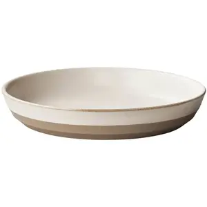 Kinto - Assiette creuse en porcelaine Blanc taille unique pas cher