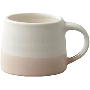 Mug Kinto SCS-S03 White x Pink Beige, 110 ml