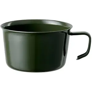 Kinto - Tasse en émail Foris Vert forêt taille unique pas cher