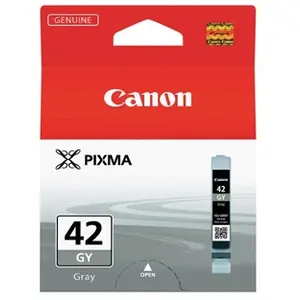 Comparateur de prix : Cartouche d'encre Canon CLI-42GY Gris pour Imprimante Pixma Pro 100