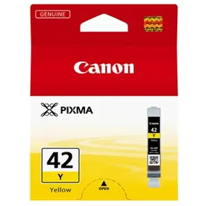 Comparateur de prix : Cartouche d'encre Canon CLI-42Y Jaune pour Imprimante Pixma Pro 100