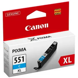 Comparateur de prix : Canon Cartouche d'Encre Compatible CLI-551C XL IP7250/MG5450 Cyan TU