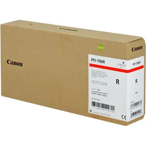 Comparateur de prix : Canon PFI-706 R - Réservoir d'encre - 1 x rouge p