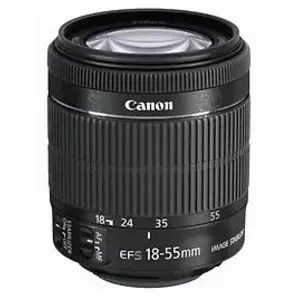 Comparateur de prix : Objectif reflex Canon EF-S 18-55 mm F/3.5-5.6 IS STM
