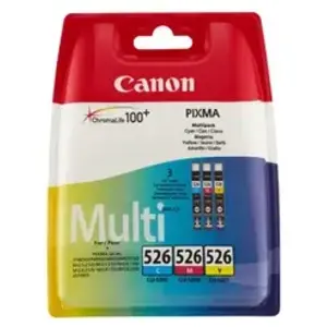 Comparateur de prix : Canon CLI-526 Multipack Original Cyan/Magenta/Jaune
