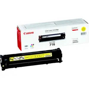 Comparateur de prix : Canon - Cartouche de Toner pour LBP-5050 - Jaune - crg 716 (1977B002)