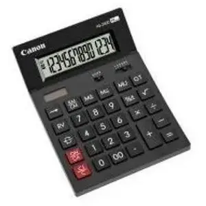 Comparateur de prix : CANON Calculatrice simple Canon AS-2400 - 14 chiffres - LCD - Gris foncé