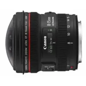 Comparateur de prix : Canon EF 8-15 mm F4.0 L USM Fisheye (adapté à Canon EF) noir
