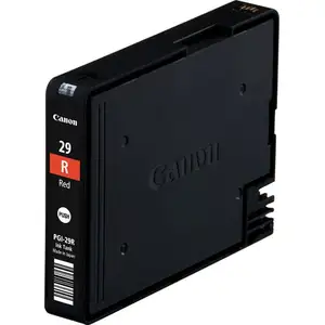 Comparateur de prix : Canon PGI-29R - 36 ml - rouge - original - réservoir d'encre - pour PIXMA PRO-1